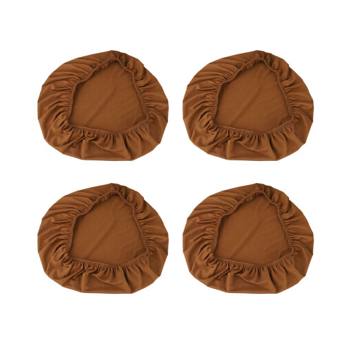Capas elásticas para cadeiras de jantar em jacquard (pacote com 4)
