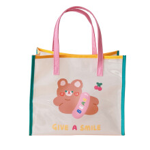 Sac bandoulière en PVC imperméable et transparent