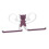 Plastic Storage Hook Rack34x14x8cm 1