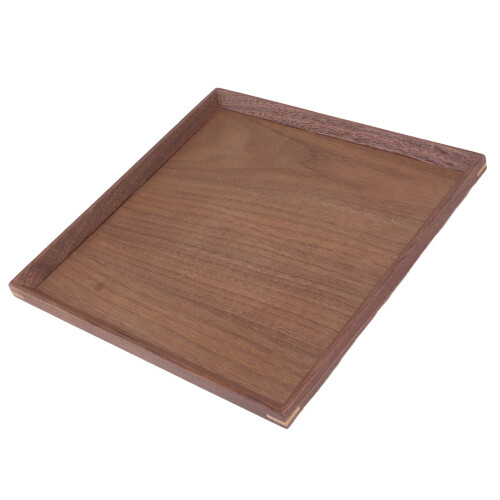 Rectangular Serving Tray Composite Wood 25 x 25 cm