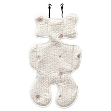 Cuscino per seggiolino passeggino in puro cotone traspirante