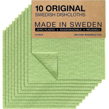 Svenske oppvaskkluter gjenbrukbare, 10-pakning