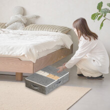 Breathable Zippered Duvet Storage Bag 50x40x15cm