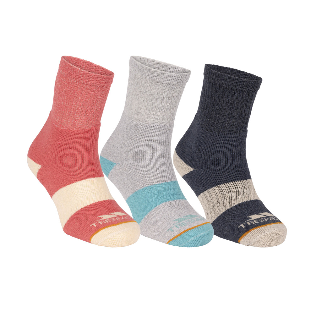 Trespass Womens/Ladies Wendall Socks (Pack Of 5)