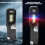 Tactically Flashlight With Clip & Digital Display Clip On-Black 6