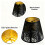 Couverture de lampe murale, abat-jour de Table en forme de 7