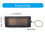 Multifunctionele sleutelhanger Solar Zaklamp Oplaadbare-Wit 4