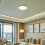 Plastic Ceiling Lamp Shade Circular Ceiling Light-34cm 7