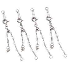Chaîne d'extension en acier inoxydable-couleur acier 5cm