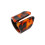 Geometrische luipaardprint verstelbare acryl ring moderne-3 1