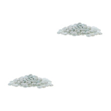 2Packs Sky-Blue Glass Fish Tank Rocks Glow Gravel Aquarium Decor
