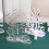Multi Branch Jewelry Display Holder Lightweight Sturdy-Clear 3