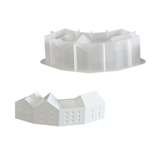 Moule en silicone d’architecture détaillée pour les créations en
