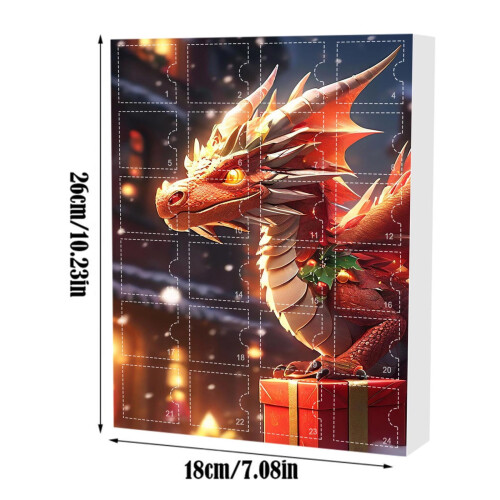 Herbruikbare kerstadventskalender voor 24 dagen 2