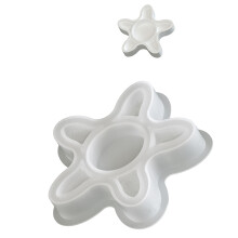 Flexible Silicone Candle Holder Mould For Casting DIY-asteroid