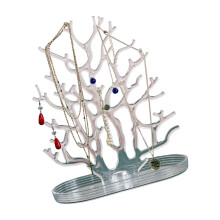 Multi Branch Jewelry Display Holder Lightweight Sturdy-Clear