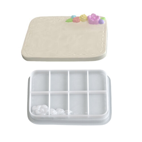 Multipurpose Silicone Craft Mould For Making-Rectangular