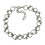 Vintage Punk Interlocked Chain Necklace Alloy Adjustable For 1