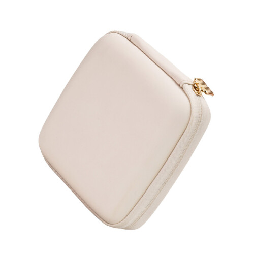 Modern Jewelry Storage Case Organizers PU Multi-Beige