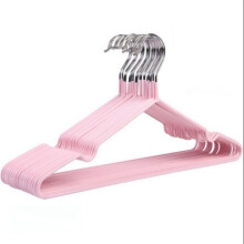 Heavy-Duty Clothes Hangers – Plastic-Coated Metal, Pack