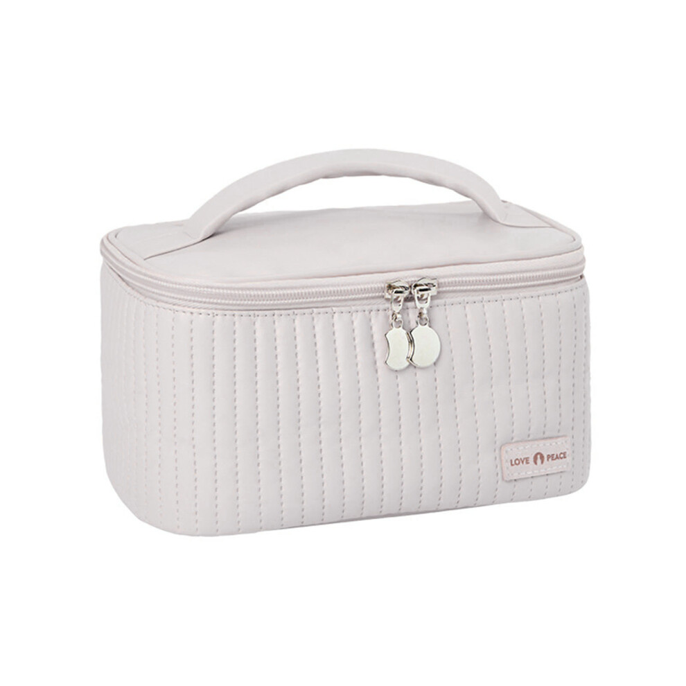 PU Open Lid Makeup Bag Cake Shape
