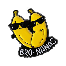 Badges à revers humoristiques, pastèque, banane,-QHXZ5068