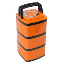 Insulated Stainless Steel Bento Box Orange304