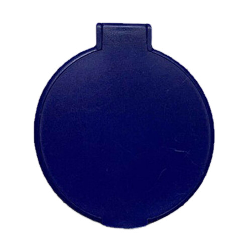 Folding Circular Cosmetic Mirror Plastic Portable Pocket