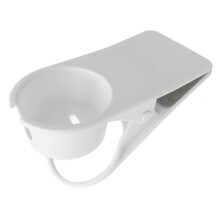 Bureau bekerhouderclip - Kunststof tafelklem voor mok of fles