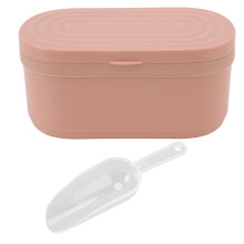 Double-Layer Silicone Ice Cube Tray with Container