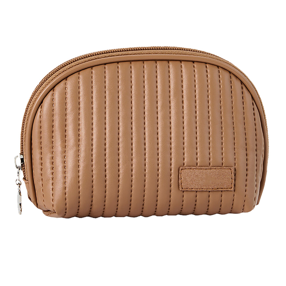 PU Leather Makeup Pouch â Large Capacity Travel Bag