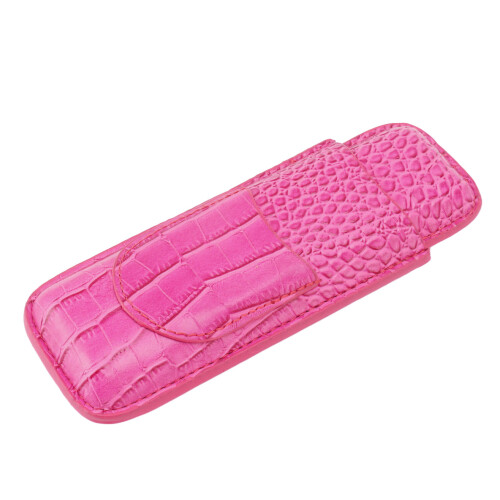 Leather Cigar Case Holder for2Cigars 1
