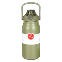 Cană de apă sport izolată din oțel inoxidabil de 1000 ml cu