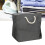Fabric Storage Hamper Cotton Cloth Laundry Basket Grey 6