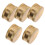Brass Garden Hose End Cap 3/4" Female 5 Pack 5