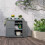 Potting Bench with Storage - Wooden Garden Table 1
