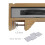 Clip-On Bamboo Bedside Shelf with Drawer for Small Spaces 5