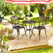 Bistroset voor buiten, vintage design, 3-delig