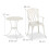 Bistroset voor buiten, vintage design, 3-delig 4