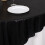 Black Glitter Sequin Polyester Table Overlay 72x72 in 5