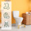 Folding Bamboo Toilet Stool with Rubber Pads 3