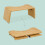 Folding Bamboo Toilet Stool with Rubber Pads 6