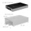 Clip-On Bamboo Bedside Shelf with Drawer 4