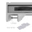 Clip-On Bamboo Bedside Shelf with Drawer 5