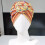 Retro Print Turban Cap – Soft Stretch Polyester, One Size 4