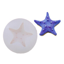 Reusable Shell Starfish Silicone Jewelry Tool for Crafts-3276