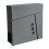 Wall-Mounted Mailbox with Newspaper Holder, Weatherproof 1