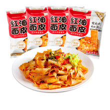Chongqing chili-olje søtpotetnudler