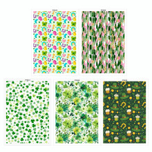 Heldere Patricks Day waterglijbaanstickers om uw-5 combinaties