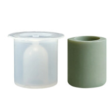 Reagenzglas-Ständerform aus lebensmittelechtem-Einloch-Zylinder